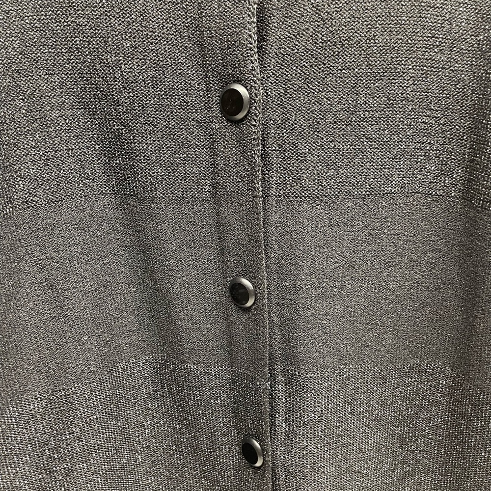 STEVE FABRIKANT VINTAGE CARDIGAN SWEATER size M black - Picture 2 of 6